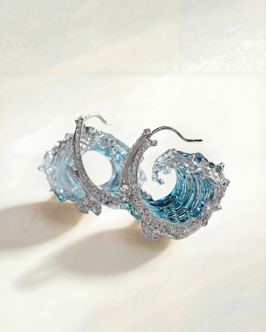 Boucles d'oreilles Aqualia