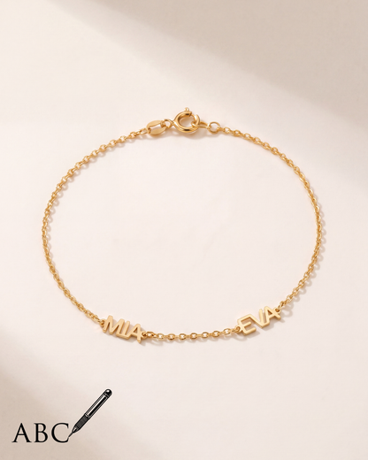 Bracelet Mia (Mots au choix)