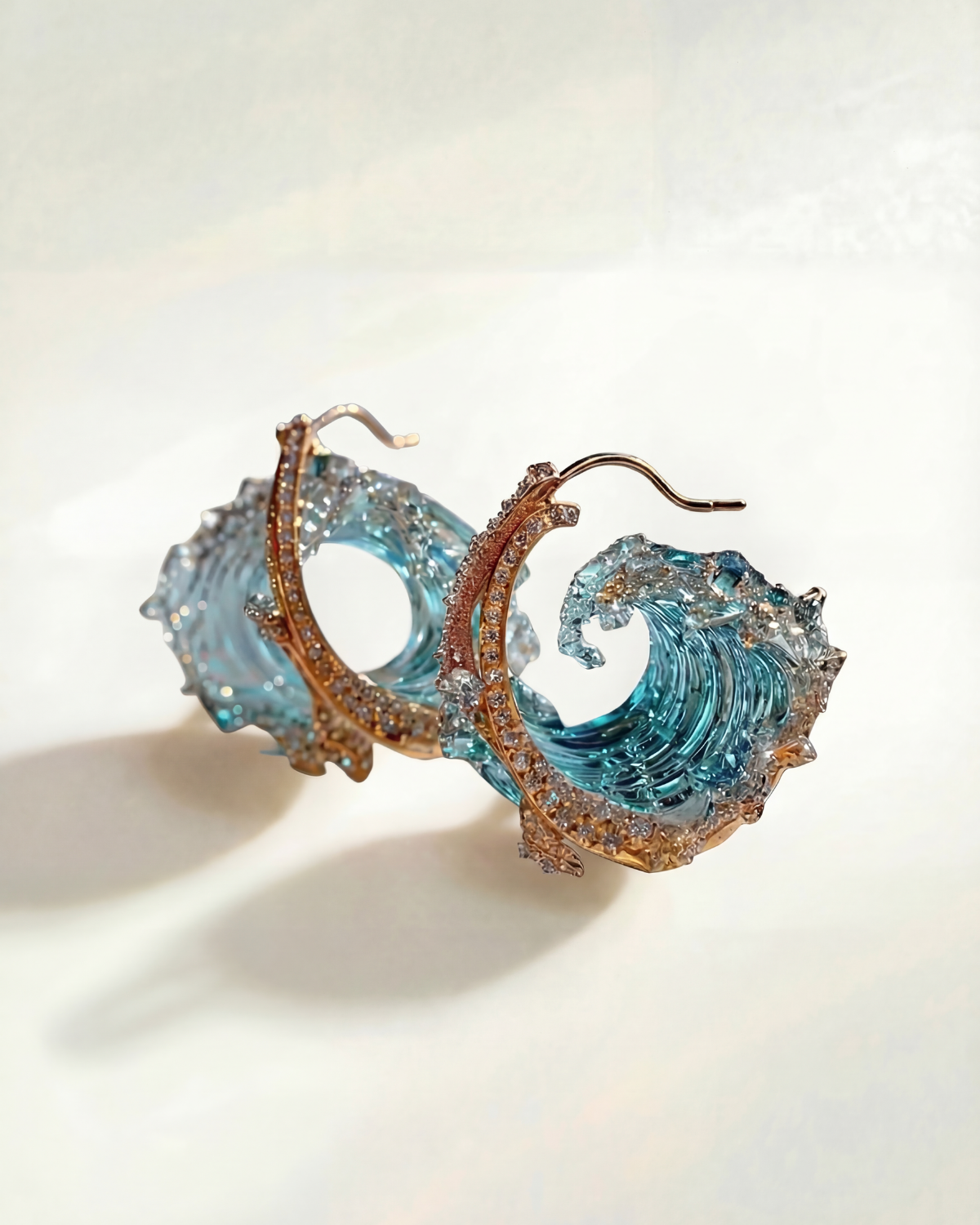 Boucles d'oreilles Aqualia