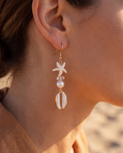 Boucles d'oreilles Aqualia
