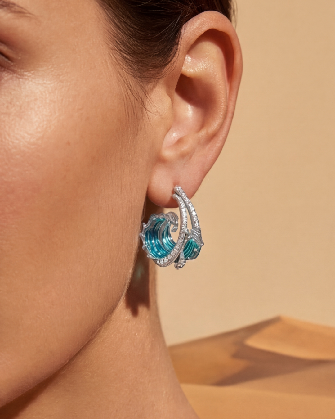 Boucles d'oreilles Aqualia