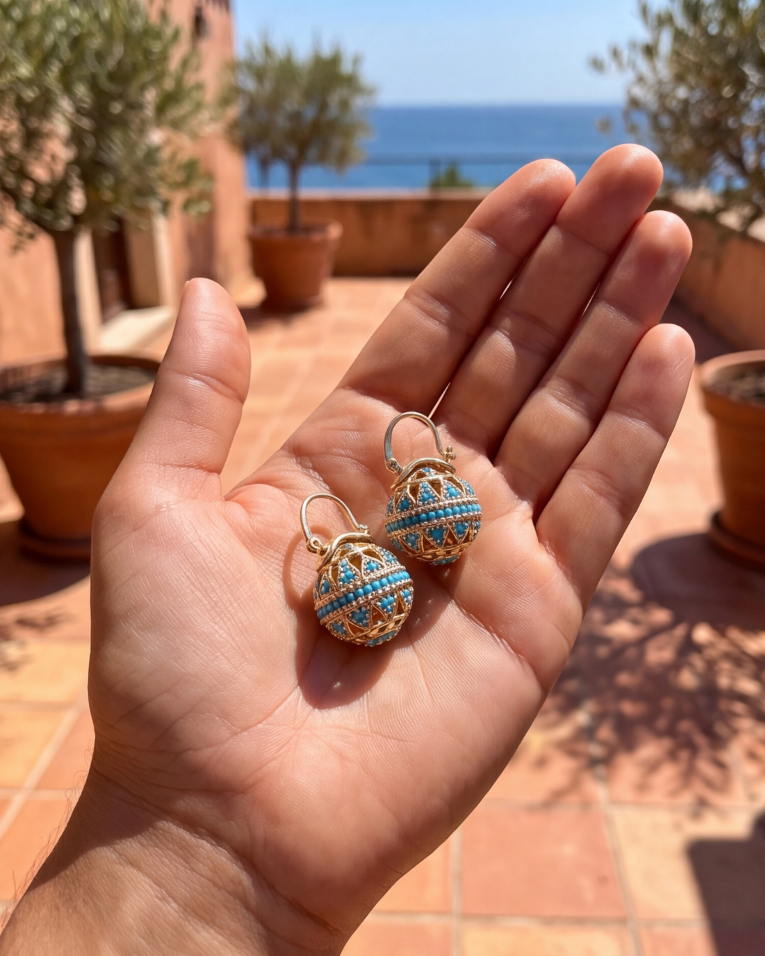 Boucles d'oreilles Laureta