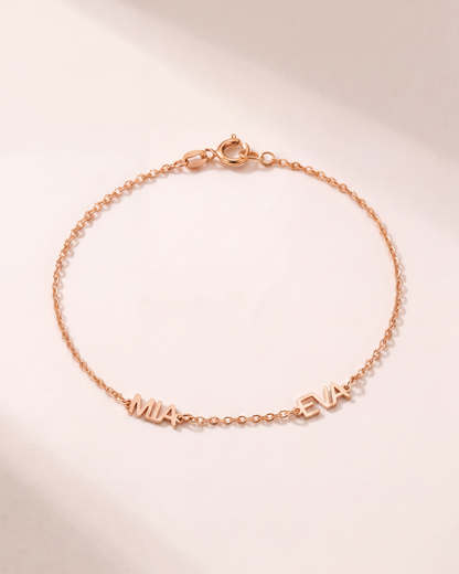 Bracelet Mia (Mots au choix)