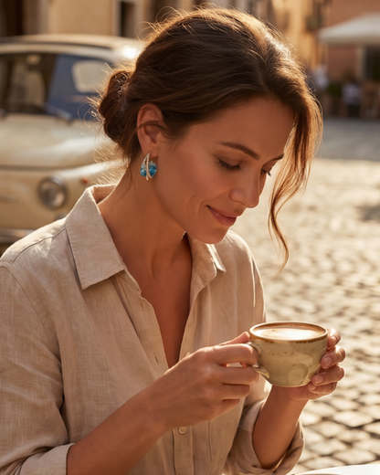 Boucles d'oreilles Aqualia