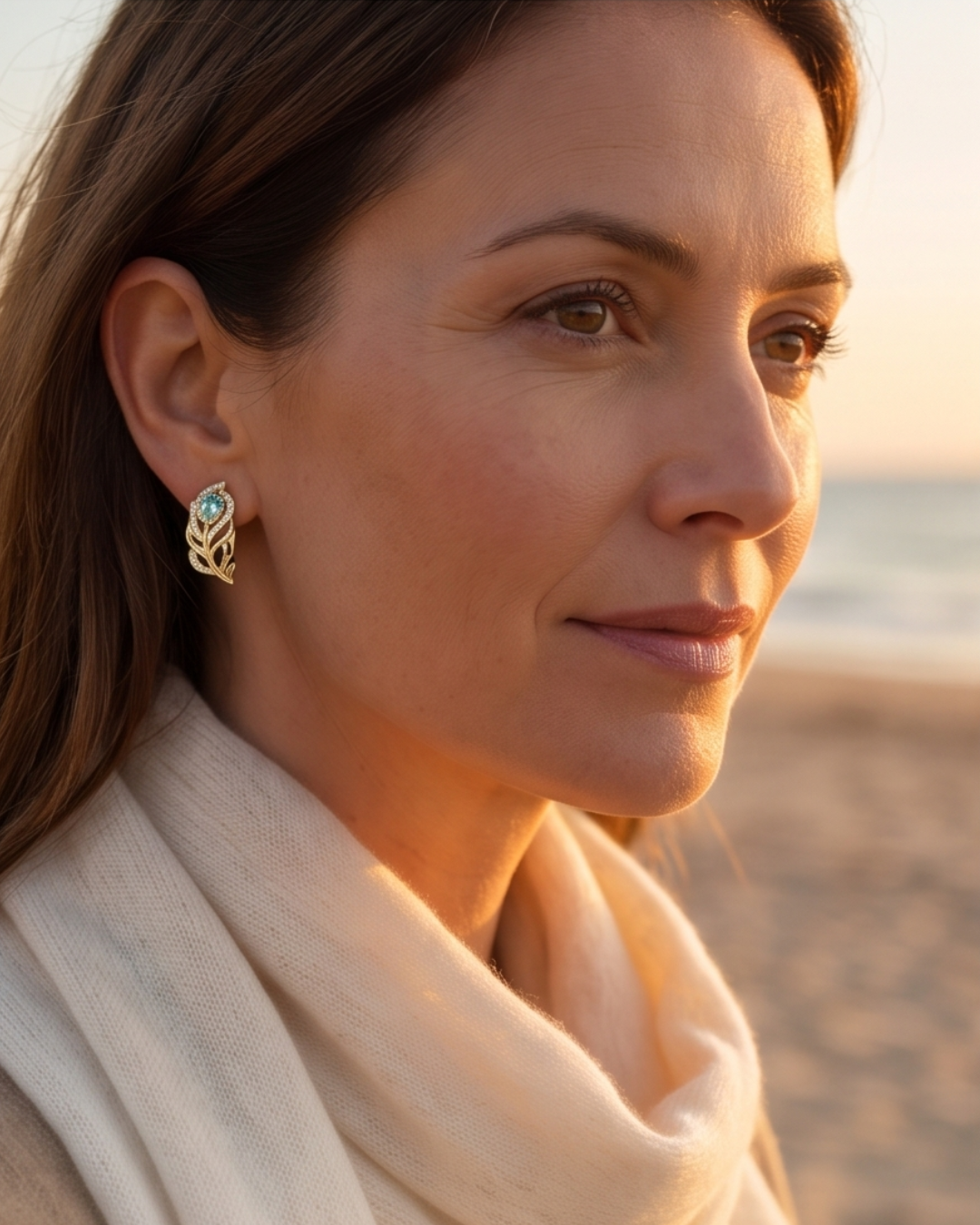 Boucles d'oreilles Tiara