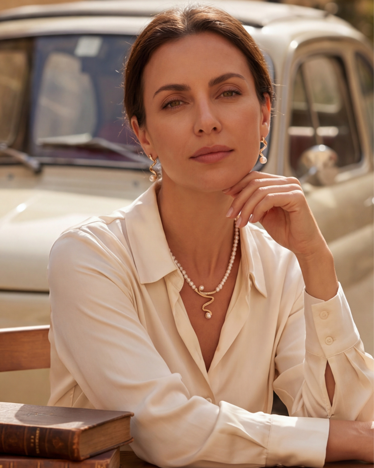 Collier & Boucles d'oreilles Elora