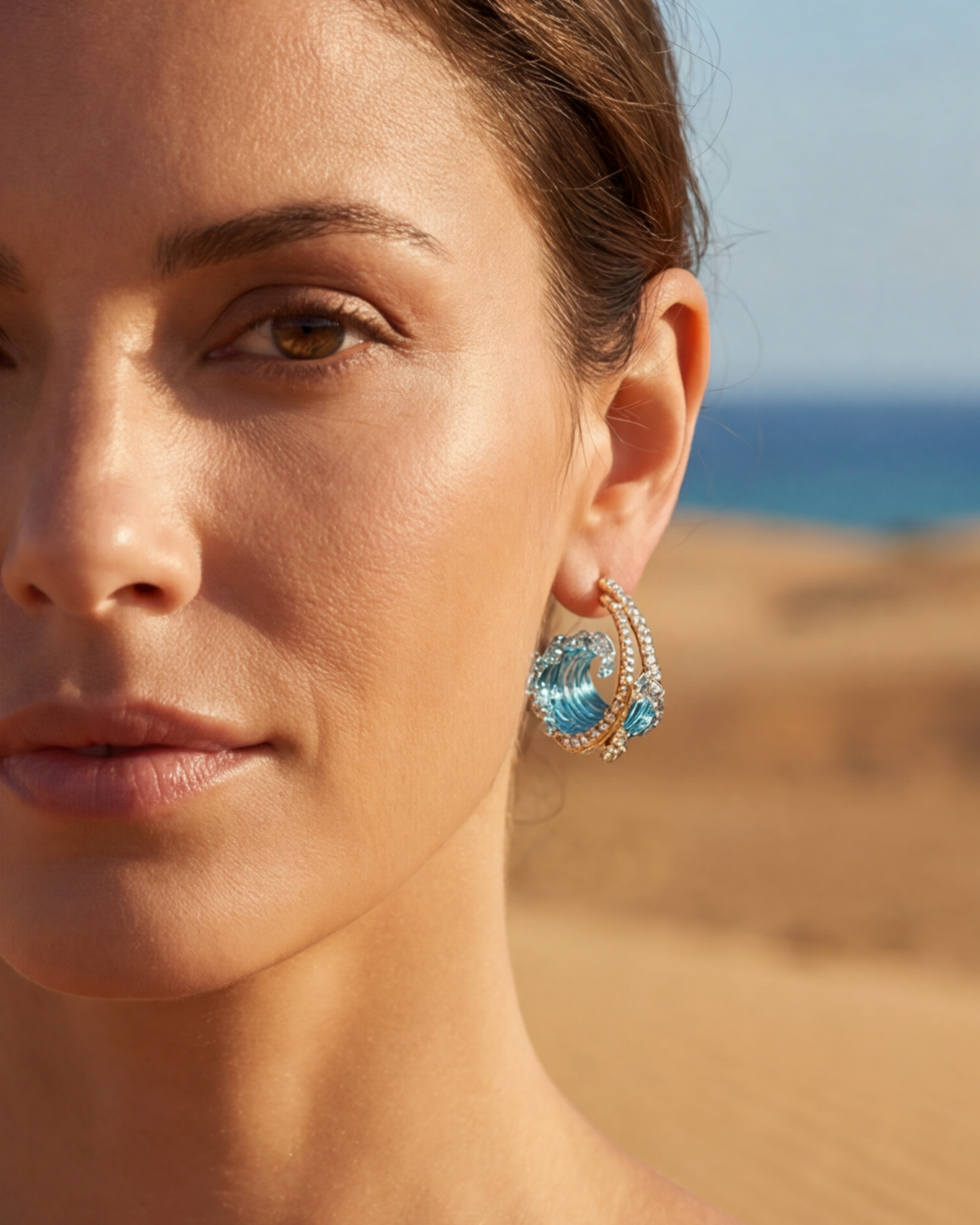 Boucles d'oreilles Aqualia