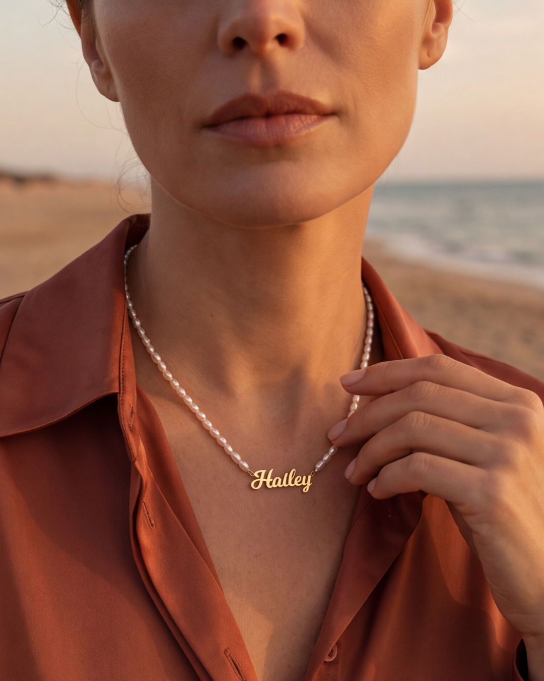 Collier Mauria (Mot au choix)
