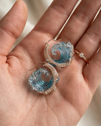 Boucles d'oreilles Aqualia